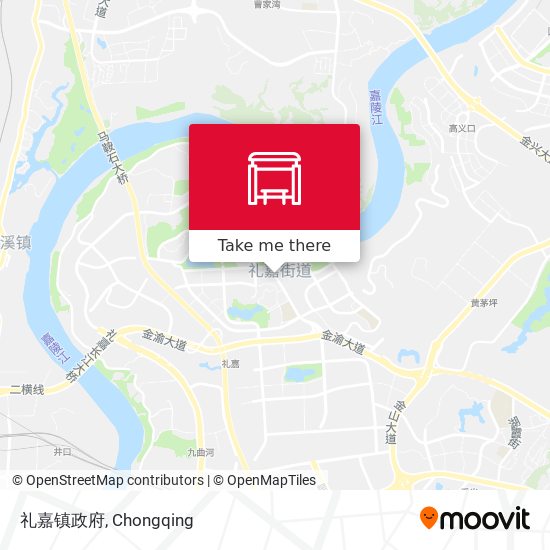 礼嘉镇政府 map