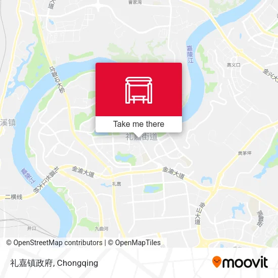礼嘉镇政府 map