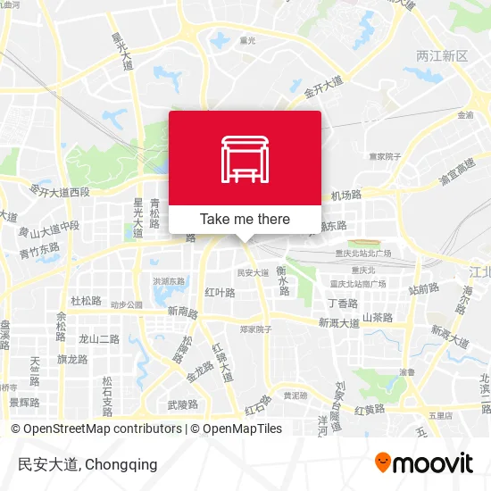 民安大道 map