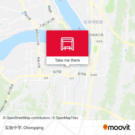 实验中学 map
