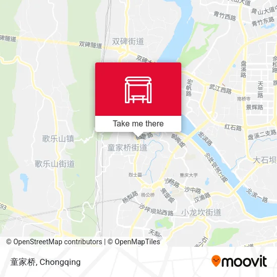 童家桥 map