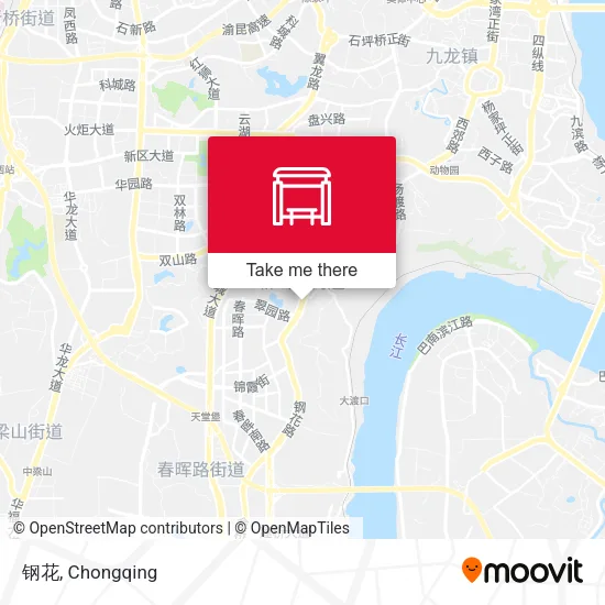 钢花 map