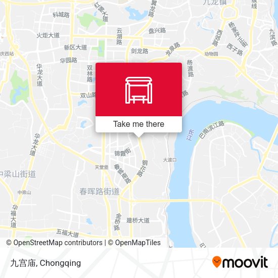 九宫庙 map