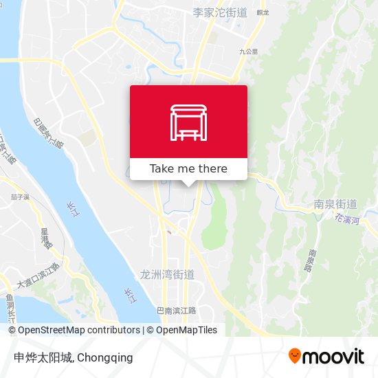 申烨太阳城 map