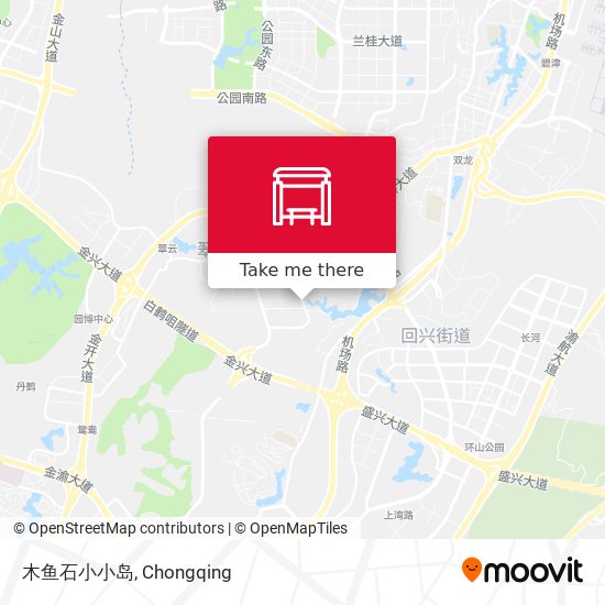 木鱼石小小岛 map