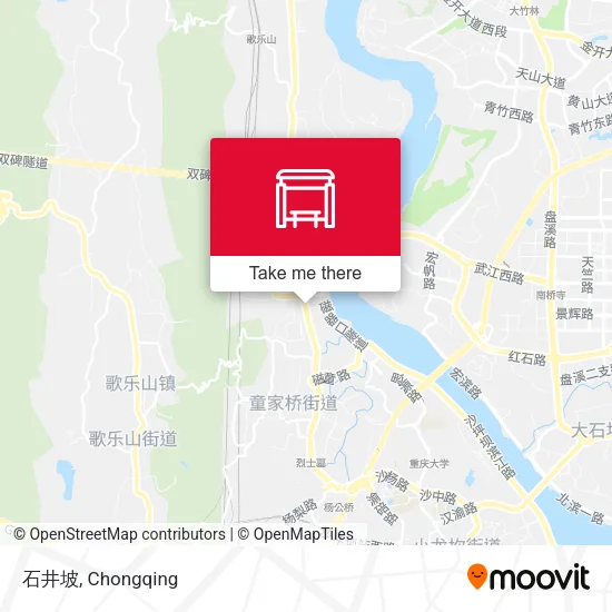 石井坡 map