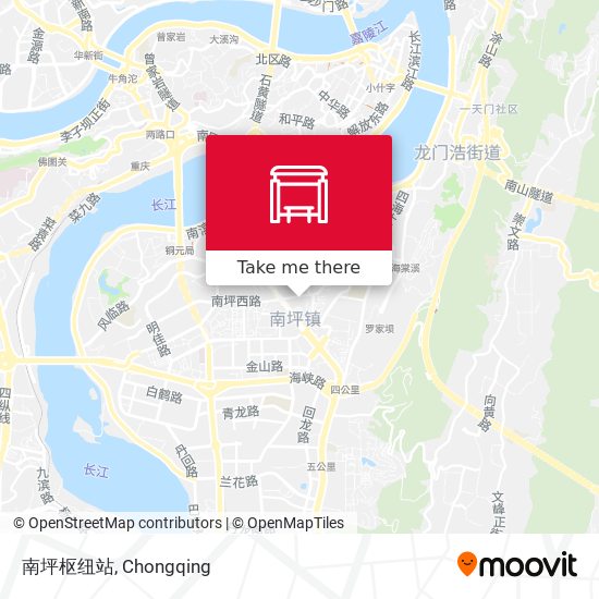 南坪枢纽站 map