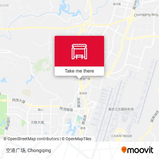 空港广场 map