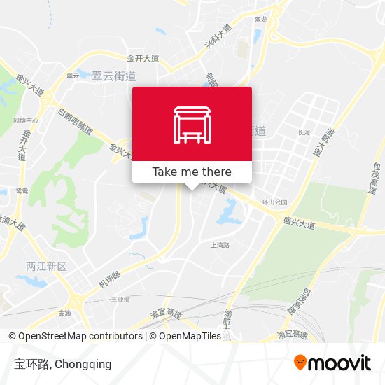 宝环路 map