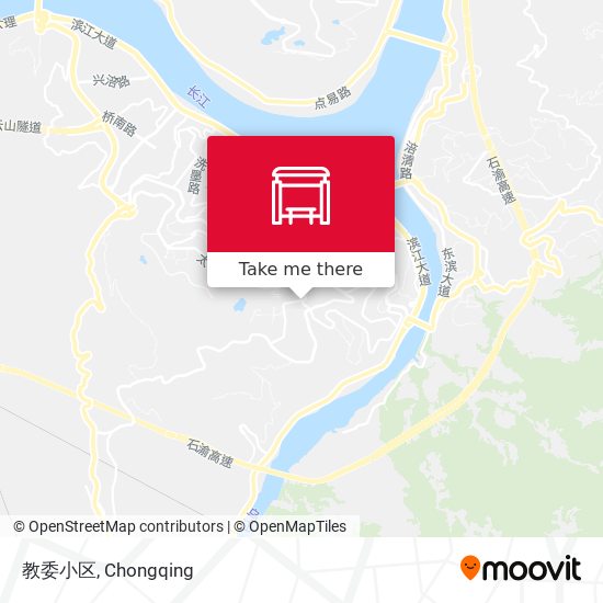 教委小区 map