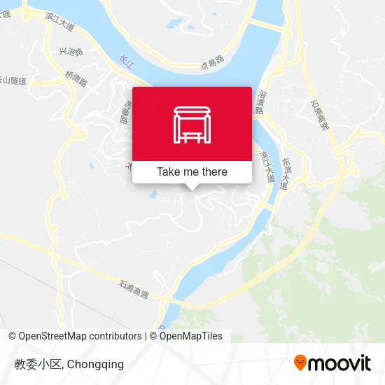 教委小区 map