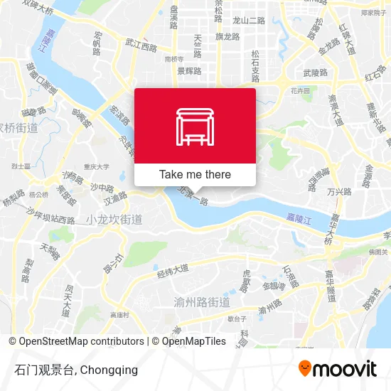 石门观景台 map