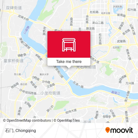 石门 map