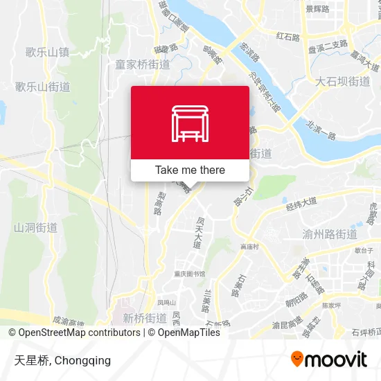 天星桥 map
