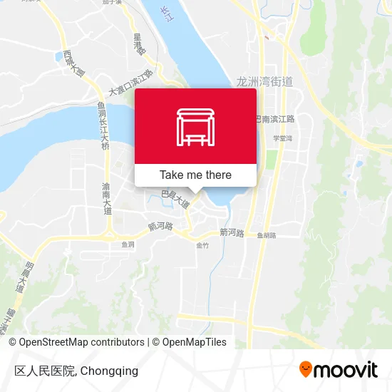 区人民医院 map