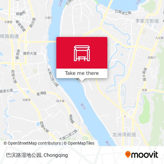 巴滨路湿地公园 map