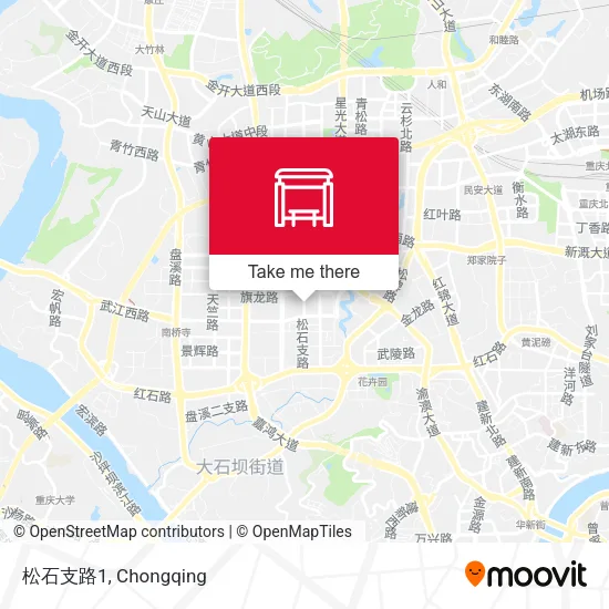 松石支路1 map