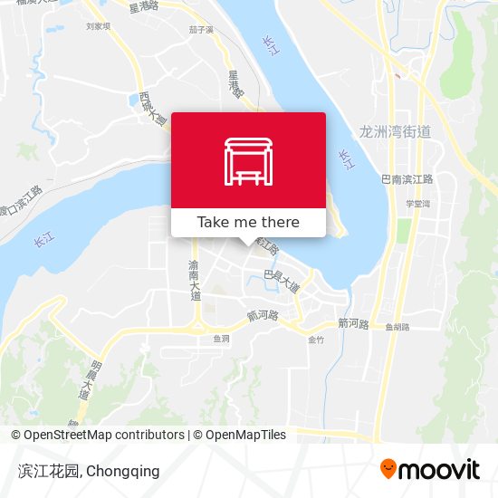 滨江花园 map