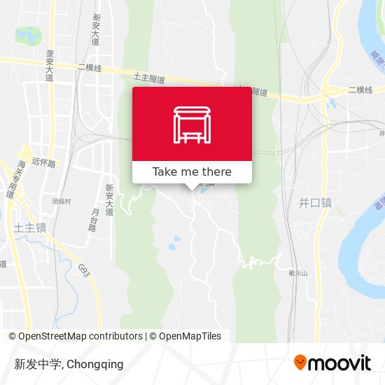 新发中学 map