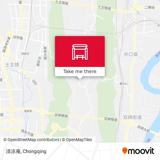 清凉庵 map