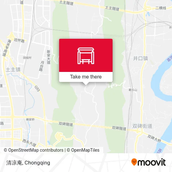 清凉庵 map