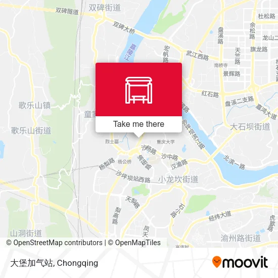 大堡加气站 map