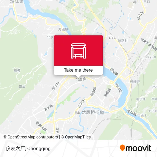 仪表六厂 map