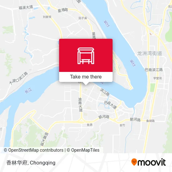 香林华府 map