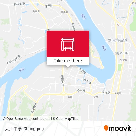 大江中学 map