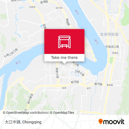 大江中路 map