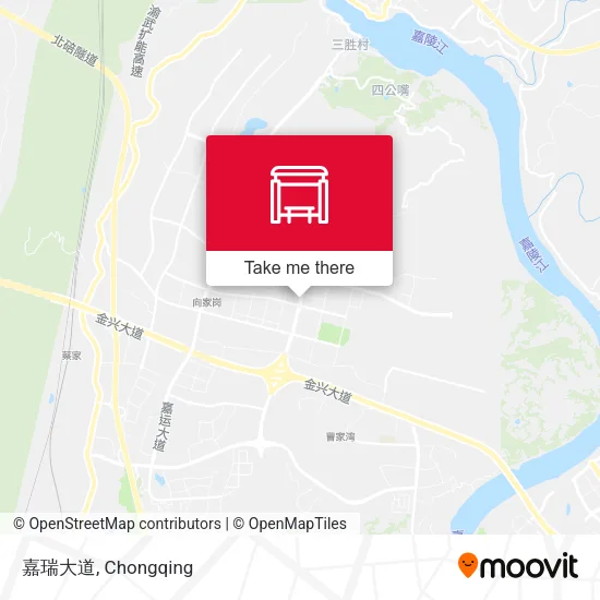 嘉瑞大道 map