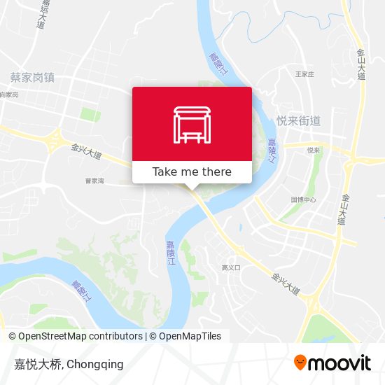 嘉悦大桥 map