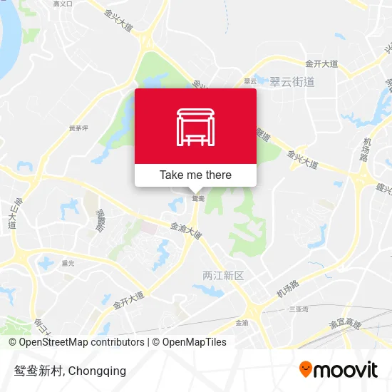 鸳鸯新村 map