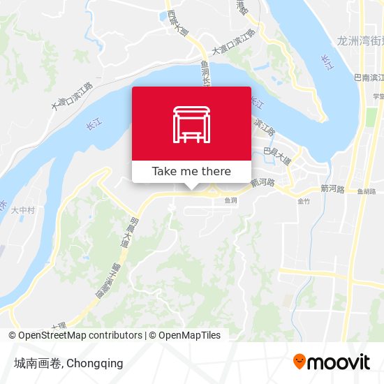 城南画卷 map