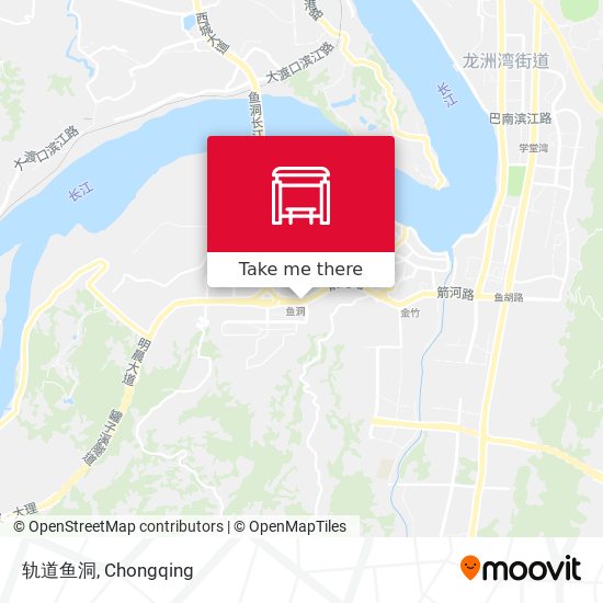 轨道鱼洞 map