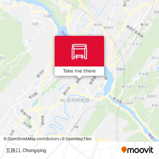 五路口 map