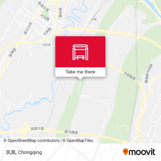 凤凰 map