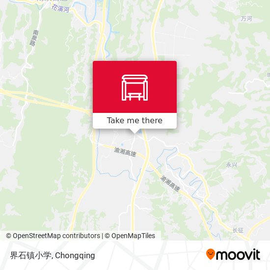 界石镇小学 map
