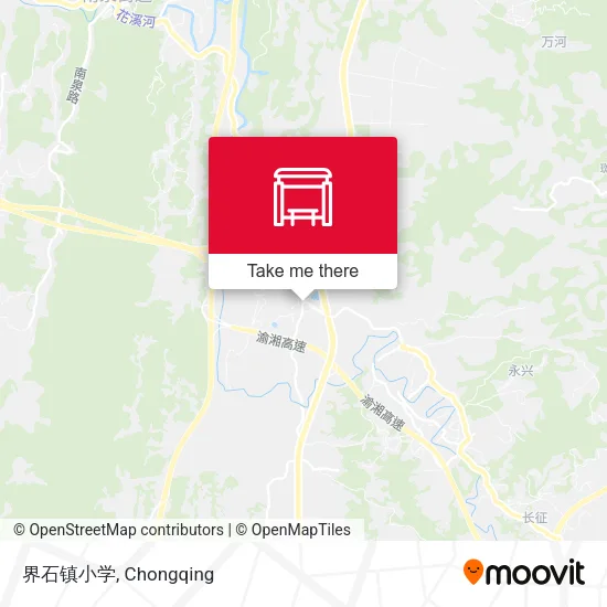 界石镇小学 map