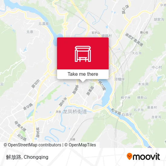 解放路 map