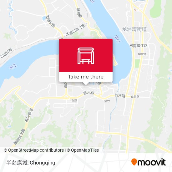 半岛康城 map