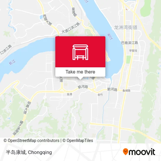半岛康城 map