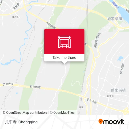 龙车寺 map