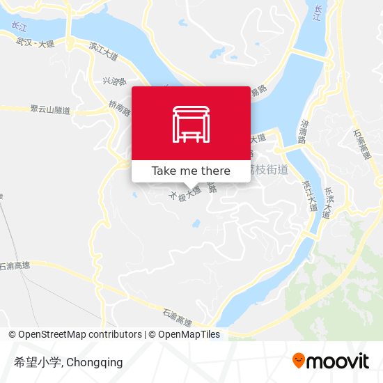 希望小学 map