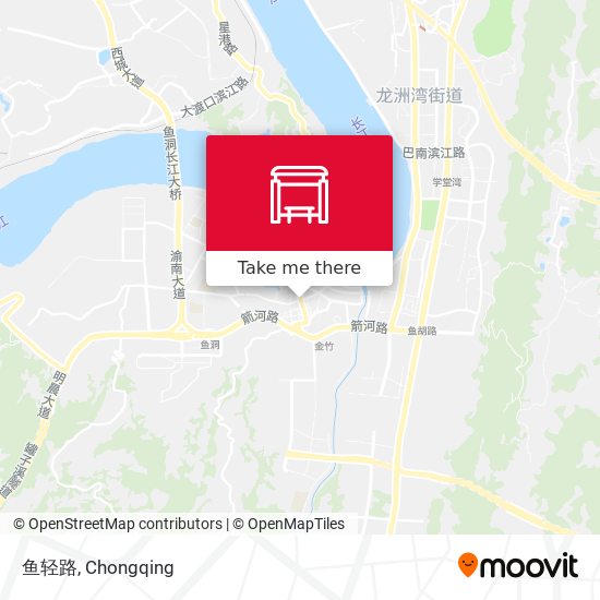 鱼轻路 map