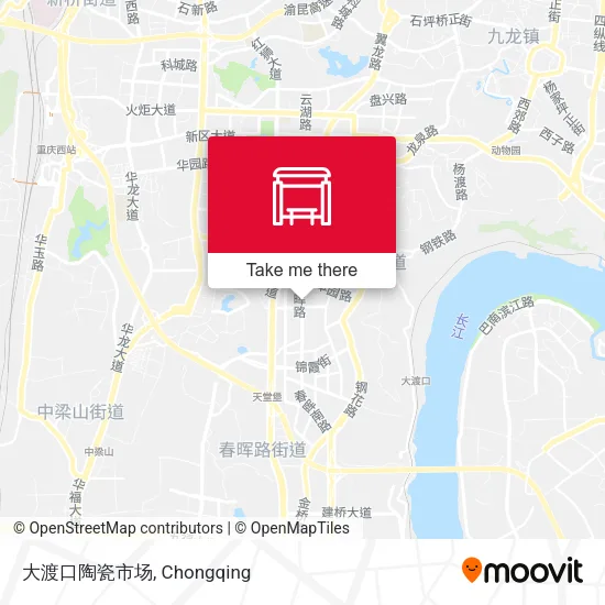 大渡口陶瓷市场 map