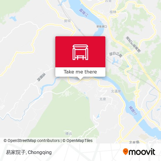 易家院子 map