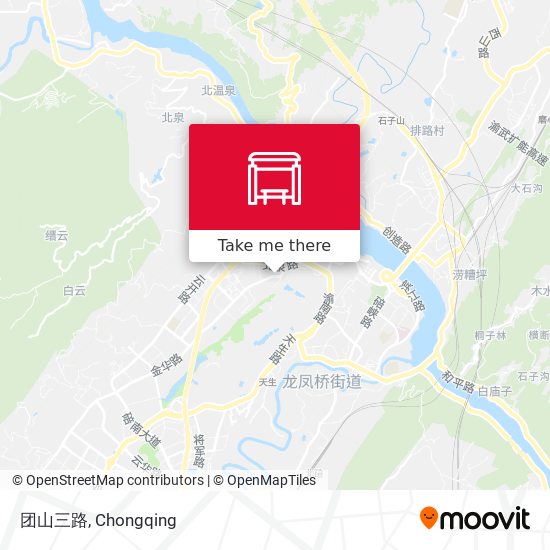 团山三路 map