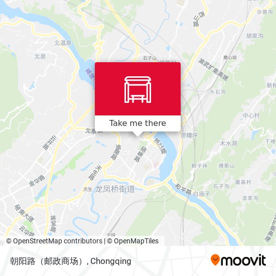朝阳路（邮政商场） map