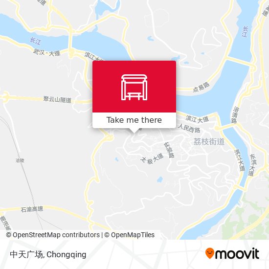 中天广场 map